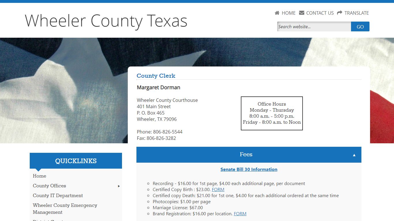 Wheeler County, Texas